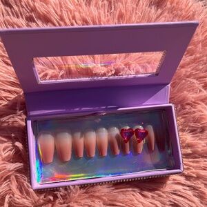 Color Charismas “make me blush” press on nails